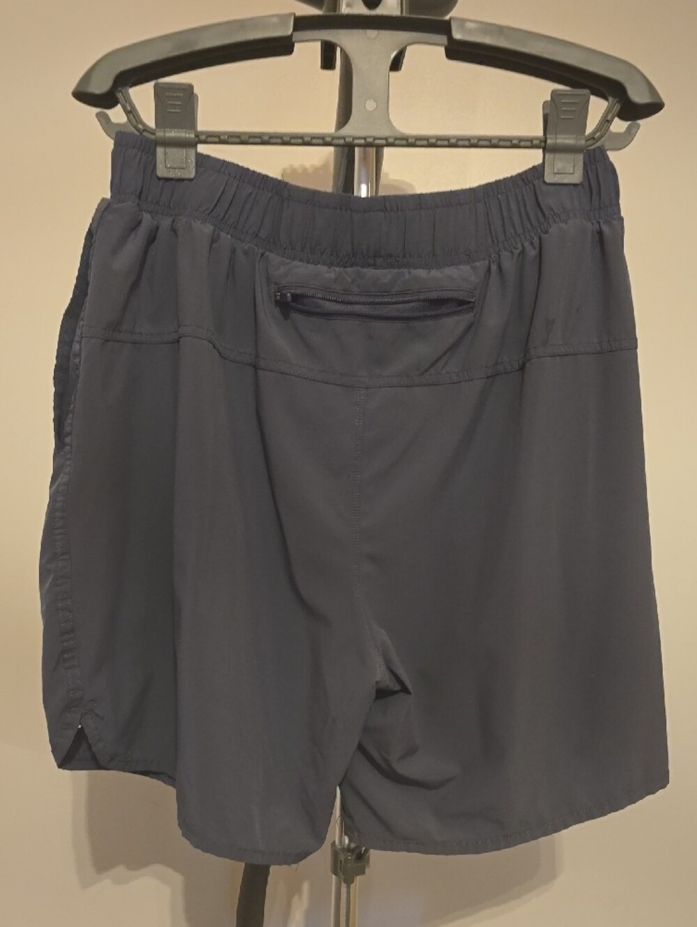90 Degree By Reflex Navy Athletic Running Shorts - Picture 3 of 3